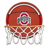 Ohio State Buckeyes Neon Basketball Hoop Light