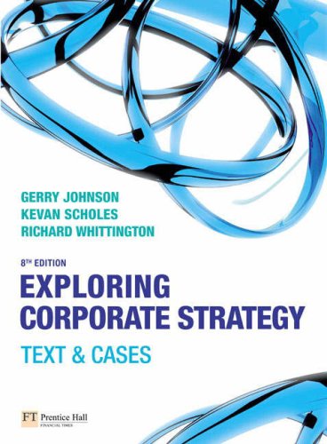 Childrens Toyshop  Books : Exploring Corporate Strategy: Text and Cases