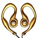 Koss 309 Purdue University SportClip Earphones with Wind Up Storage Case for MP3, CD, DVD Players (Gold Case)