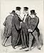 Honoré Daumier (Only in two instances lost - we go to court Reich.) Art Poster Print ...