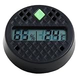 Madelaine Adjustable Round Digital Hygrometer