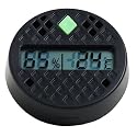 Madelaine Adjustable Round Digital Hygrometer