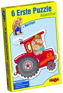 Haba Little Hand Puzzles Set of 6