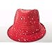 51etd8zRgqL. AA75  Sparkle Glitter Fedora / Red / Red Hat Lady Society