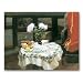 The Tea Table - Box Set of 12 Greeting Cards and matching patterned envelopes