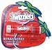 Twizzlers Strawberry Flavored Lip Balm on Strawberry Die Cut Card (1 Each)
