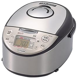 TIGER IH炊飯ジャー<炊きたて> (5.5合炊き)ブラック JKC-W100KS