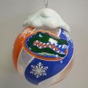 Florida Gators Light-Up Glass Ornament