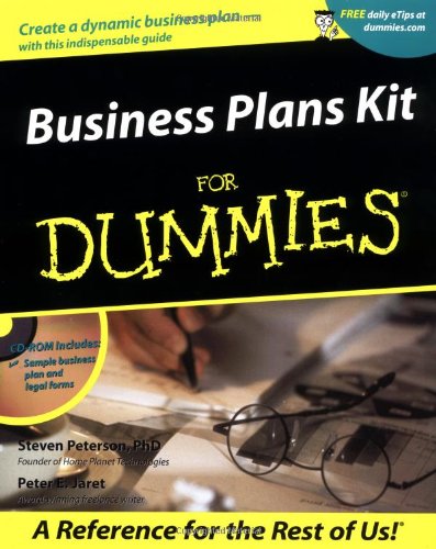 Business Plans Kit for Dummies (With CD-ROM)