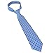 Blue White Stripe Classic Woven Man Tie Necktie Men Dress Neckties