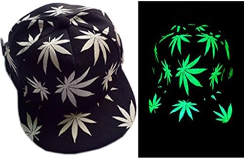 Bboy Brim Night Lights Hat Snapback Baseball Hip-hop Flat Cap Skateboard