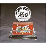Caseworks New York Mets Logo Business Card Holder in Gift Box