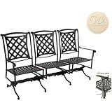 Windham Castings Kinsale Independent Spring Triple Settee Frame Only, Cream
