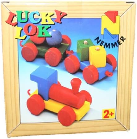 Nemmer Lucky Lok Wood Train Set - Made in Germany