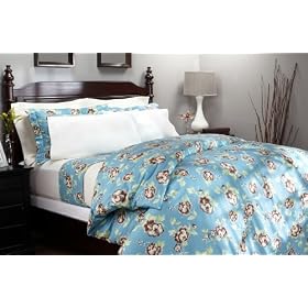 Pinzon 160-Gram Printed Flannel Duvet Cover