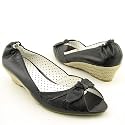 GUESS Eleanor Platforms Wedges Black Womens