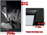 FRAMED MILES DAVIS LEONARD JAZZ MUSIC POSTER FR PP30366