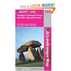 Cardigan and Mynydd Preseli (OS Landranger Map Series)