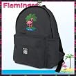 FLAMINGO Backpack Black Pink Flamingos for Travel or School Bags - BEST QUALITY Unique Gifts For Boys, Girls, Adults, College Students, Men or Ladies