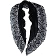 Lace Flower Edge Acrylic Fashion Long Scarf