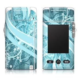 Flores Agua Design Protective Skin Decal Sticker for Sony Bloggie MHS PM50 Digital HD Video Camera