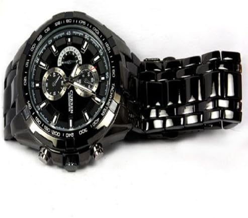 Nicerocker Hot Fashion Curren Water Resistant Quartz Hour Dial Clock Sport Men Steel Wrist Watch