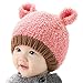 Cute Lovely New Kids Toddlers Baby Boys Girls Infant Winter Earflap Knitted Warm Cap Hat