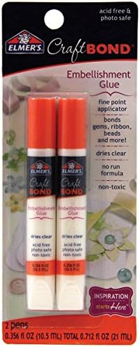 Neww Elmers Craftbond Precision Embellish Glue Pens 2/Pkg- Neww