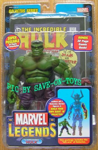Marvel legends hulk galactus series 8 inch action figure with lef…