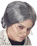 California Costumes Women's Grandma Wig,Grey,One Size