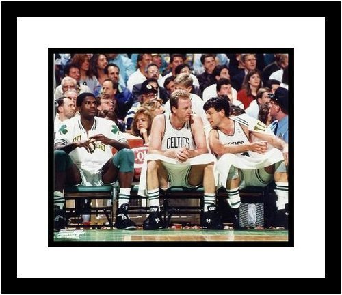 Larry Bird, Robert Parish and Kevin McHale Boston Celtics - The Big 3 - Framed 8x10 Photograph