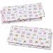 Gerber 4 Pack Diaper Printed Burpcloth Set - Girl