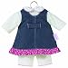 Denim Dress, fits 12 inch baby dolls