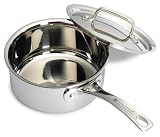 Gourmet Standard 1.5 Quart Tri-Ply Saucepan with Lid - AS11106