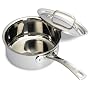 Gourmet Standard 1.5 Quart Tri-Ply Saucepan with Lid - AS11106
