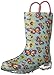 Western Chief Unisex-Child Flutter Firece Rain Boot-K Pull