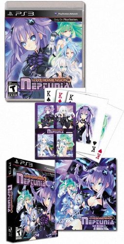 Hyperdimension Neptunia Gameindustri Set (Limited Premium Edition) with Playing Card Deck