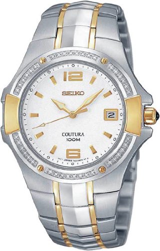 Seiko Men's SGED28 Coutura Diamond Watch