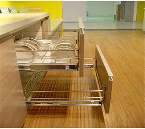 18 inches Double Pull Out Chrome Wire Basket(Item#251303)