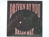 May, Brian Driven By You 7" Parlophone R6304 EX/EX 1991 picture sleeve, plastic label