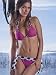 Designer Pink Black Polka Dot 2pc Bikini Swimsuit
