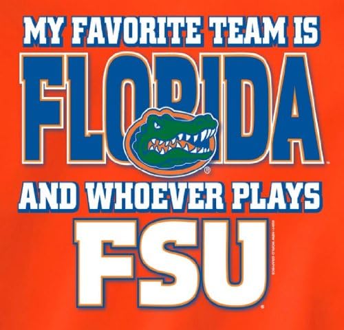 Florida Gators "My Favorite Team" T-shirt (Small)