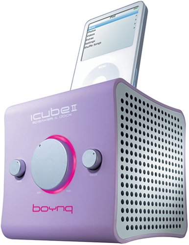 Boynq iCube II Speaker iPod (Pink)