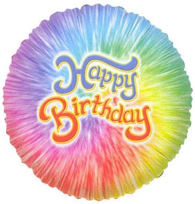 ConvergramConverUSA 18"" Sl Prism Birthday Balloon