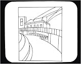 Mouse Pad with Australia, buildings, 