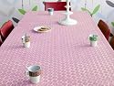 PT Table Cloth Flower Lace Pink