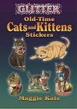Glitter Old-Time Cats and Kittens Stickers (Dover Stickers)
