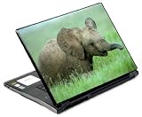 Baby Elephant Decorative Protector Skin Decal Sticker for 17 Laptop Computer