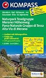 book cover Naturpark Texelgruppe - Meraner Höhenweg 1 : 25 000: Wanderkarte mit Kurzführer, Radrouten und alpinen Skirouten. GPS-genau - Author
