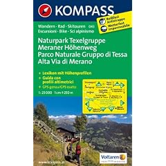 Naturpark Texelgruppe - Meraner H�henweg 1 : 25 000: Wanderkarte mit Kurzf�hrer, Radrouten und alpinen Skirouten. GPS-genau